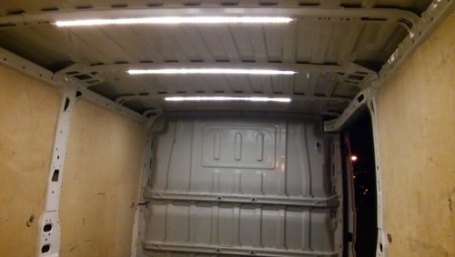 Led laderaumbeleuchtung 2x1m - led,