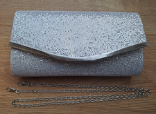 Bijou Brigitte Clutch Silber