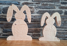 2er Set Hasen Figuren Ostern