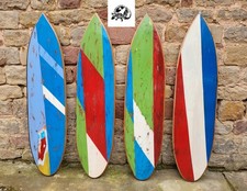 Dekosurfboard 160 cm aus alten Schiffsplanken gefertigt Surfbrett Board surfen
