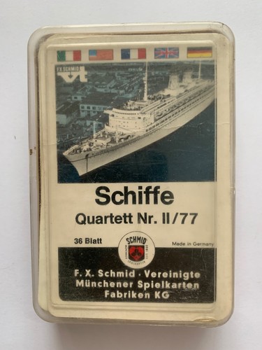 German vintage 1970s quartett - german,