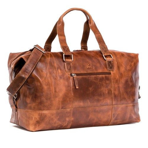 Almadih leder reisetasche - almadih,
