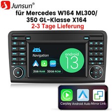 Für Mercedes ML W164 7" DAB+ AutoRadio Navigation BT WIFI Apple Carplay FM Navi