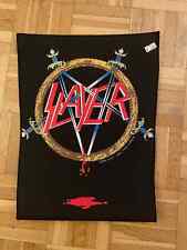 Heavy Metal Slayer "Pentagram" Vintage original Backpatch Kutte
