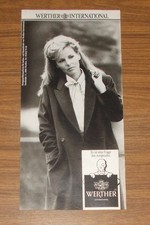 Seltene Werbung vintage WETHER