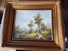 ölgemälde landschaft mit