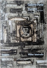 Poster Plakat - Walter Tafelmaier - Siebdruck Grafik Design Moderne Kunst 1984