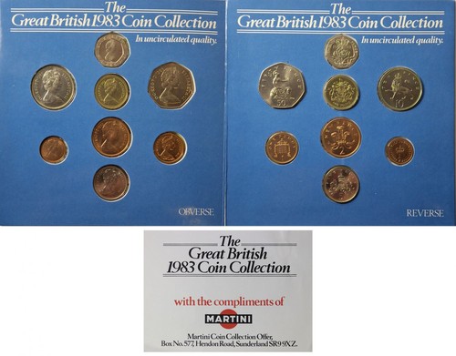 Elizabeth 1983 coin unc - ii,