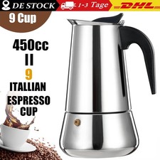 Espressokocher Edelstahl