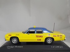 Minichamps 1974 Dodge Monaco Taxi Texas Cap  1:43
