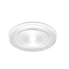 3er Set Teller Glas Glasteller flach 17cm Dessertteller Kuchenteller