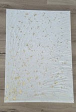 Strukturbild Wandbild Handarbeit Unikat Handmade Abstrakte Kunst Leinwand Boho