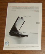 Seltene Werbung IBM ThinkPad