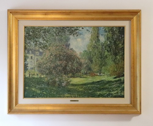 Nach claude monet - nach, "parc