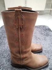 Exclusive KIM KAY LONDON Damenstiefel, Fettleder Gr. 38 braun 