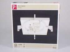 22W Paulmann 700.47 Basic Square DecoSystems 2GX13 Deckenlampe Weiß ohne Schirm