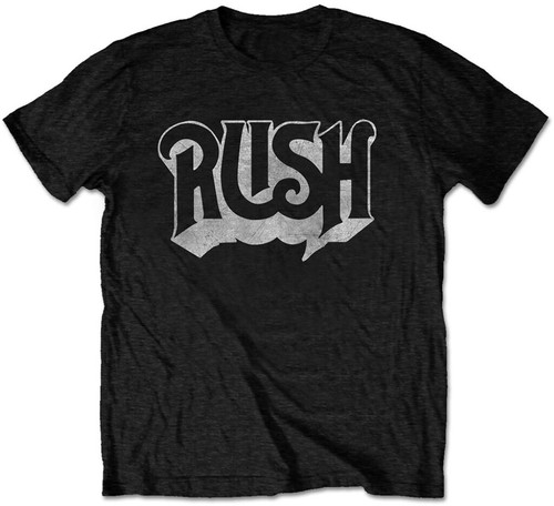 Shirt rush logo schwarz - rush,