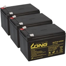 36V 3x 12V 14Ah AGM BLEI AKKU