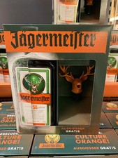 Jägermeister 0,7L 35% vol + Ausgießer Hirsch Geschenkset Party NEU OVP