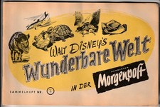 "WALT DISNEY's Wunderbare Welt" in der Hamburger Morgenpost -Bild.Nr. 189-221