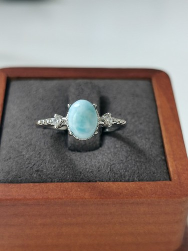 Natürliche larimar ring - natürliche,