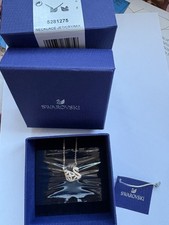 Swarovski Facet Swan Two-Tone