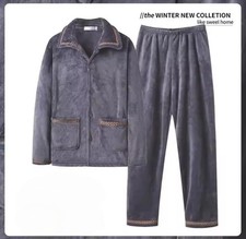 Herren Schlafanzug Fleece