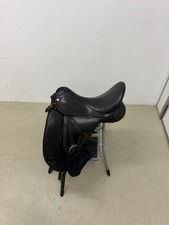 BR Mozart Dressur Sattel Mit abnehmbaren Pauschen inkl. Sprenger Steigbügel 17,5