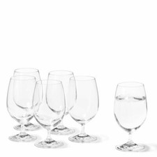 Leonardo Daily Wasserglas 6er Set Wasser Trinkglas Saftglas Klarglas Glas 270 ml