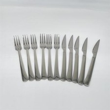 Amefa CHULETERO 7038, 12-teiliges Steak- und Pizzabesteck, Essbesteck 6 Personen