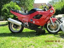 Ersatzteil Suzuki GSX 600F GN72B Verkleidungs- Rück- Außen-Seiten-Spiegel rechts