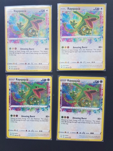 Rayquaza amazing rare - ×4,
