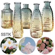 Glasvase Kleine Vasen 5-Tlg