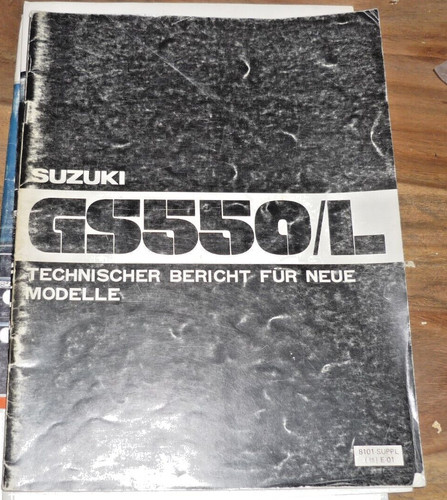 Suzuki gs550 technischer - gs550/l,