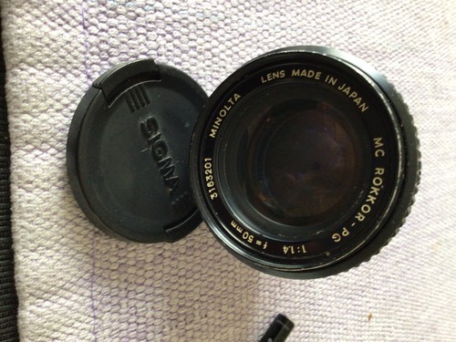 Minolta 50mm 4 objektiv - minolta,