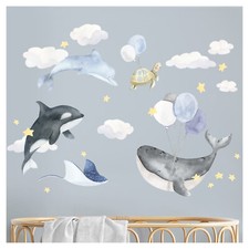 Wandtattoo Unterwasserwelt