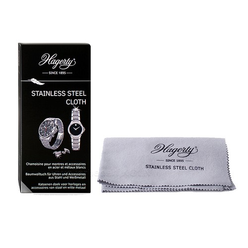 Hagerty stainless steel cloth - steel,