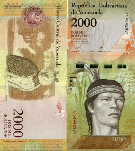 Venezuela banknote 2000 - banknote,