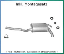 Endschalldämpfer für