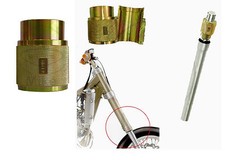 Motorrad Gabel Simmering