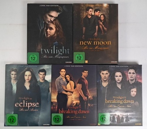Dvd twilight new moon - 1-5,,
