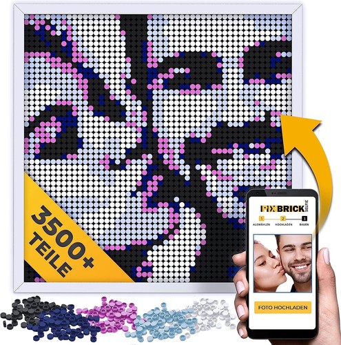 Bausteine mosaik pixel - pixel, puzzle
