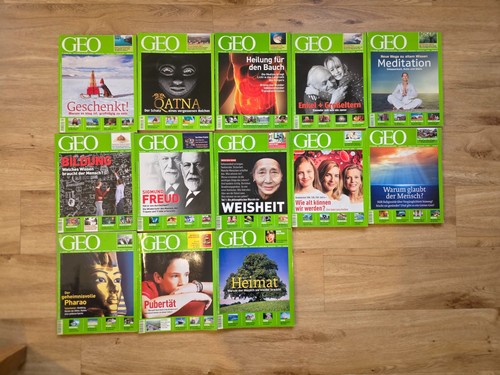 Geo zeitschriften jahrgang - geo,