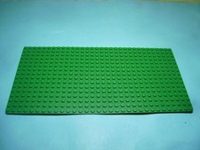 Lego Bauplatte, Platte, 32x16, 16x32 Noppen, grün, flach