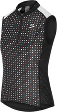 Spiuk Race Damen Radshirt Fahrradtrikot ärmelloses Radweste, Schwarz, S