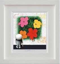 Wandblumen von Doug Hyde