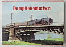 Leporello Dampflokomotiven DDR Lokomotiven Harzquerbahn 24 Abbildungen