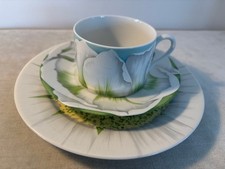 TAITU L'Erba  KAFFEE / TEE GEDECK  -  Tasse, Untertasse, Kuchenteller wie neu