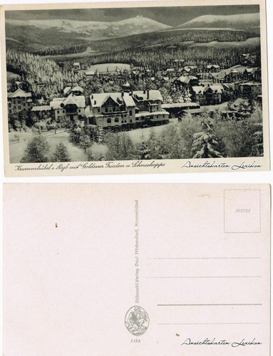 Postcard krummhübel karpacz - postcard,