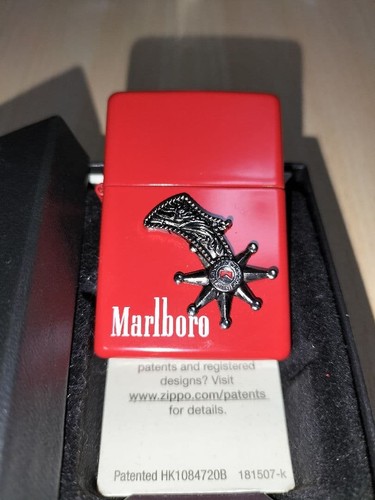 Zippo marlboro metall emblem - marlboro,